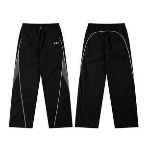 <span class=keywords><strong>Pantaloni</strong></span> Casual da Uomo LEDUO con Logo Personalizzato, Strisce Bianche, Abbigliamento Streetwear - Product Image 1