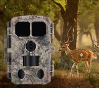Caméra de chasse extérieure pour la faune, 48MP, vidéo 4K, objectif HD, détection de mouvement, Wi-Fi rapide, caméras de suivi de gibier