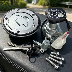 Accessoires de modification de <span class=keywords><strong>moto</strong></span> TS-MT15 MT15 : Ensemble de serrures, ensemble de serrures de contact, serrure de couvercle de réservoir, serrure de <span class=keywords><strong>sacoche</strong></span> de selle - Product Image 1