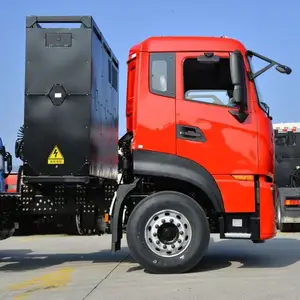 Dongfeng kendaraan komersial Tianlong KL 6X4 EV edisi standar truk murni tugas berat 6x4 truk traktor komersial