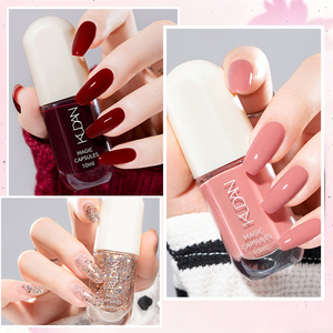 <span class=keywords><strong>Esmalte</strong></span> <span class=keywords><strong>de</strong></span> <span class=keywords><strong>Uñas</strong></span> <span class=keywords><strong>de</strong></span> 40 Colores <span class=keywords><strong>de</strong></span> Larga Duración y Secado Rápido, Sin Necesidad <span class=keywords><strong>de</strong></span> Lámpara, 10 ml, a Base <span class=keywords><strong>de</strong></span> Agua, Desprendible - Product Image 4