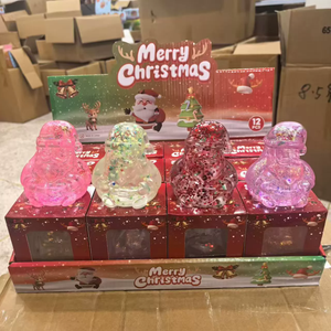 Nuevo Juguete Antiestrés de Santa Claus, Árbol de Navidad, Juguete Blandito de Rebote Lento - Product Image 1