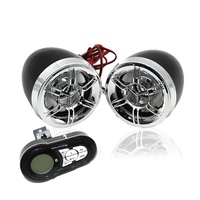 Haut-parleurs étanches pour moto 12V, Bluetooth, télécommande, radio numérique USB, lecteur MP3