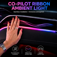 Kit d'éclairage d'ambiance LED Symphony pour voiture 12V, bande lumineuse intérieure colorée pour mise à niveau 2018-2023