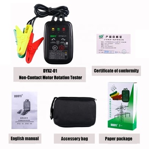 เครื่องทดสอบการหมุนเฟส 3 เฟส รุ่น DUOYI DYXZ-01 แบบไม่สัมผัส พร้อมหน้าจอแสดงผลแบบดิจิตอล LED และเสียงเตือน - Product Image 5