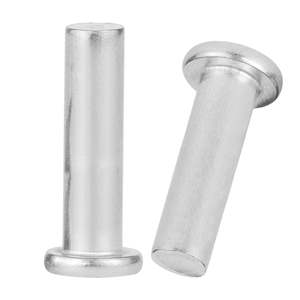 10 pièces/sac Rivets plats en aluminium de haute qualité M2-M8 Grade 1050 Longueur 3mm-60mm Personnalisable OEM Vente en gros - Product Image 3