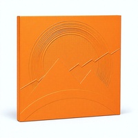 Emballage personnalisé en papier recyclable pour disques vinyles carrés avec pochette intérieure antistatique, design estampé/debossé à chaud