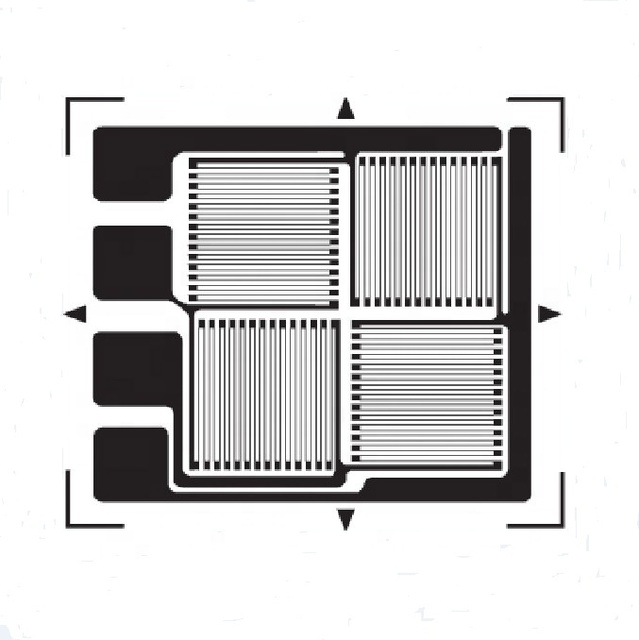 EB Full Bridge Strain Gauge with Metal Foil High Precision Force Sensors & Load Cells