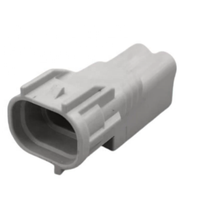 Connecteur de capteur de pompe à huile automobile 4 broches E6DB 14A464 NA 1U2Z 14S411 LA avec borne en cuivre et boîtier en plastique nylon
