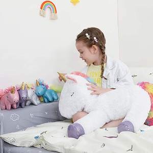 Juego <span class=keywords><strong>de</strong></span> unicornios <span class=keywords><strong>de</strong></span> peluche para niñas, diseño único, suave, 4 bebés, vientre <span class=keywords><strong>de</strong></span> unicornio, regalos para niños - Product Image 6