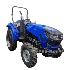 Tractor de 80Hp 4x4 para uso agrícola, alta productividad, color azul, transmisión por engranajes - Product Image 5