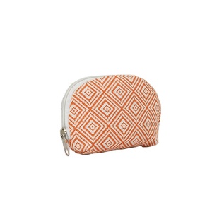 Pochette de voyage personnalisée en toile écologique avec fermeture éclair et poignée, grande capacité, style tendance, sac à maquillage portable avec logo personnalisé - Product Image 1