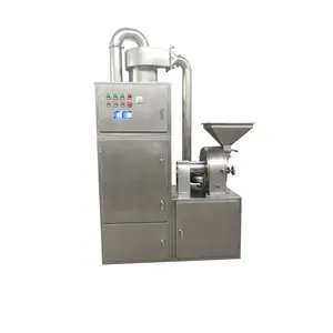 Continuous Grain Dry Spice Powder Pulverizer Equipment Crusher Dried Herb Milling Grinder Machine