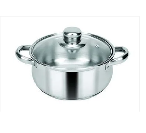 Cacerola de Acero Inoxidable al por Mayor con Fondo de Inducción y Tapa, Ollas para Leche, Sartenes y Cacerolas para Uso en la Cocina - Product Image 3