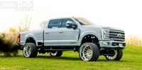 Jantes FANXI personnalisées 20, 22, 24, 26, 28 pouces, polies, 8x180, 8x170, 8x6.5, 6x5.5, 6x135, 8/6 trous pour Ford F250 F350, GMC2500, Ram 1500/2500
