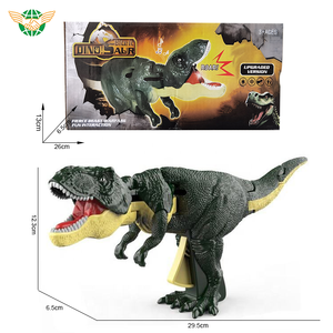 Jouet Dinosaure Amélioré Jouet Dinosaure Fidget Enfants Appuyez sur le Modèle de Dinosaure T-Rex avec Tête et Queue Oscillantes avec Lumière et Son - Product Image 6