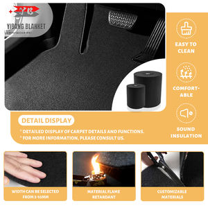 Alfombras y Tapetes de Fieltro de Fibra de Poliéster para Interiores de Automóviles, Gran Venta - Product Image 3