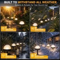 Guirlande lumineuse LED RVB multicolore 2700K pour jardin extérieur, étanche IP65, âme en cuivre, Ra80, 5.5V, 50000 heures, pour couloir et pelouse
