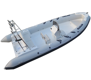 Bateau pneumatique à coque en fibre de verre RIB 680 Orca Hypalon de 22 pieds à <span class=keywords><strong>vendre</strong></span> - Product Image 1