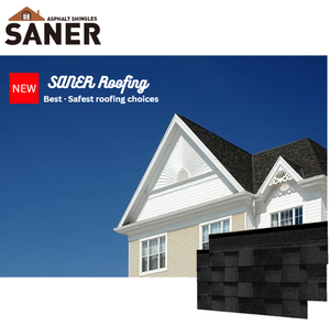 หลังคายางมะตอยคาร์บอนสีดำทุกสภาพอากาศกระเบื้องมุงหลังคางูสวัดการปรับปรุงบ้านรวดเร็วออกแบบมาสำหรับออสซี่ดวงอาทิตย์และพายุ - Product Image 3