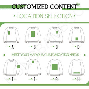 Girocollo oversize da <span class=keywords><strong>uomo</strong></span> in cotone 100% per top in spugna larghi <span class=keywords><strong>taglie</strong></span> forti <span class=keywords><strong>felpe</strong></span> con cappuccio personalizzate - Product Image 4