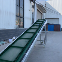 Convoyeur à bande à godets inclinés, convoyeur industriel de chargement, convoyeur manuel SS304 (500 kg) pour ligne de production de pâtes
