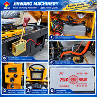 Chariot benne électrique 3500W 72V à insertion directe, essieu arrière 1,5 tonne pour équipement minier Bogota Colombie, machine Zhengzhou