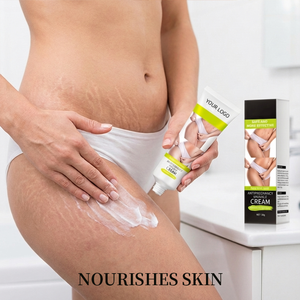 Crème hydratante pour le ventre et le corps pour femmes, à base de glycérine organique et d'herbes, raffermissante et éclaircissante, pour la maternité - Product Image 2