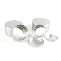 Boîte en aluminium pour l'échantillonnage des sols, boîte de pesée pour l'analyse de l'humidité, boîte en aluminium pour les tests des sols, conteneur en aluminium de laboratoire pour échantillons de sol