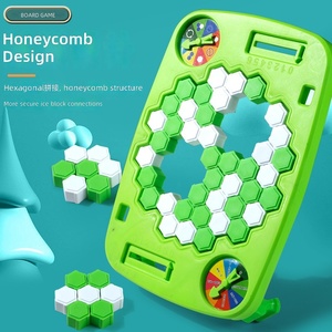 Jouet grenouille brise-glace en plastique, jeu de sauver le petit pingouin, jeu de marteau à glace, pingouins gratuits, interactif parent-enfant, éducatif - Product Image 2