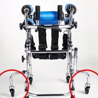 Déambulateur vertical pédiatrique pour enfants atteints de paralysie cérébrale, cadre de positionnement pour l'entraînement des membres inférieurs, déambulateur de rééducation pour paraplégiques, aides à la mobilité à domicile
