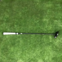 Ensemble d'entraînement de golf portable pour droitiers, putter durable en acier au graphite avec poignée en caoutchouc forgé, sac de golf et clubs inclus