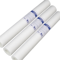 Penjualan Pabrik Filter Cartridge PP 20 Inch untuk Filter Air 5 Mikron 1 Mikron Filter Katun PP Berbentuk Tali untuk Pemurnian Air