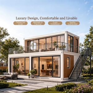 Villa préfabriquée en acier léger entièrement équipée et meublée de haute qualité, maison préfabriquée pour villas à vendre - Product Image 4