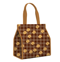 Sac isotherme Bento pour adultes, sac de travail, de bureau, de pique-nique, de voyage, réutilisable, isolé, en polyester, résistant à l'eau, pour ouverture portable