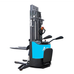 מלגזה חשמלית HZHI CDD Ultimate Safety עם רגלי תמיכה נגד התהפכות, גובה הרמה 5 מטר, כושר נשיאה 1250 ק\\\"ג, סוללת עופרת-חומצה, לשימוש בשטח קשה - Product Image 1