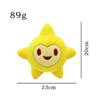 Peluche personnalisée mignonne de star de cinéma, mascotte jaune, coussin doux, vente en gros, usine OEM, cadeau promotionnel | Jouets TYL