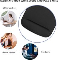 Tapis de souris personnalisé en gros, tapis de souris gaming, tapis de souris vierge pour sublimation avec logo promotionnel, tapis de souris carré 3D RGB avec repose-poignet