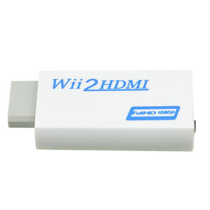 Convertidor <span class=keywords><strong>Wii2HDMI</strong></span> Full HD 1080P para PC, Monitor HDTV, Pantalla, Blanco y Negro - Product Image 4