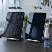 Protecteur d'écran liquide de qualité industrielle A1, nano micro-silice, céramique invisible modifiée, anti-rayures, anti-traces de doigts