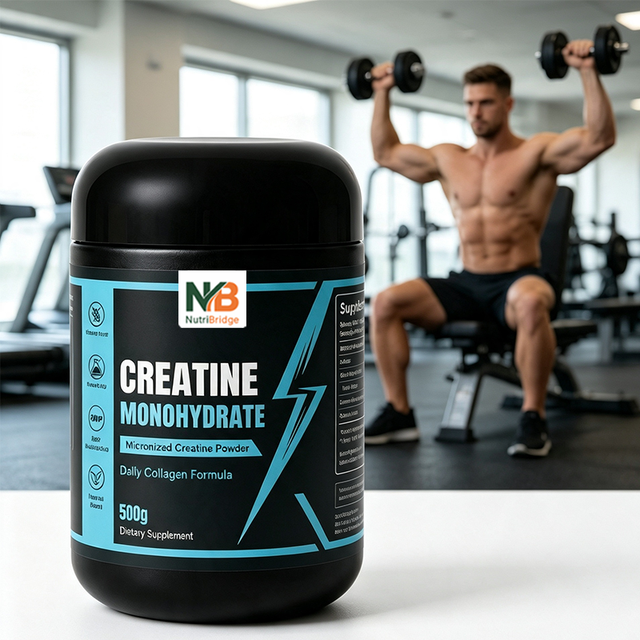 Wholesale China Factory OEM Private Label Micronized Muscle Building High-Concentration Creatine Powder