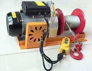 Palans électriques à câble métallique de type embrayage à prix avantageux 500/1000 30m avec poignées - Product Image 5