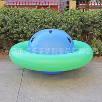 Balançoire gonflable en PVC de haute qualité, flotteur aquatique, OEM chinois, pour installations de divertissement en plein air