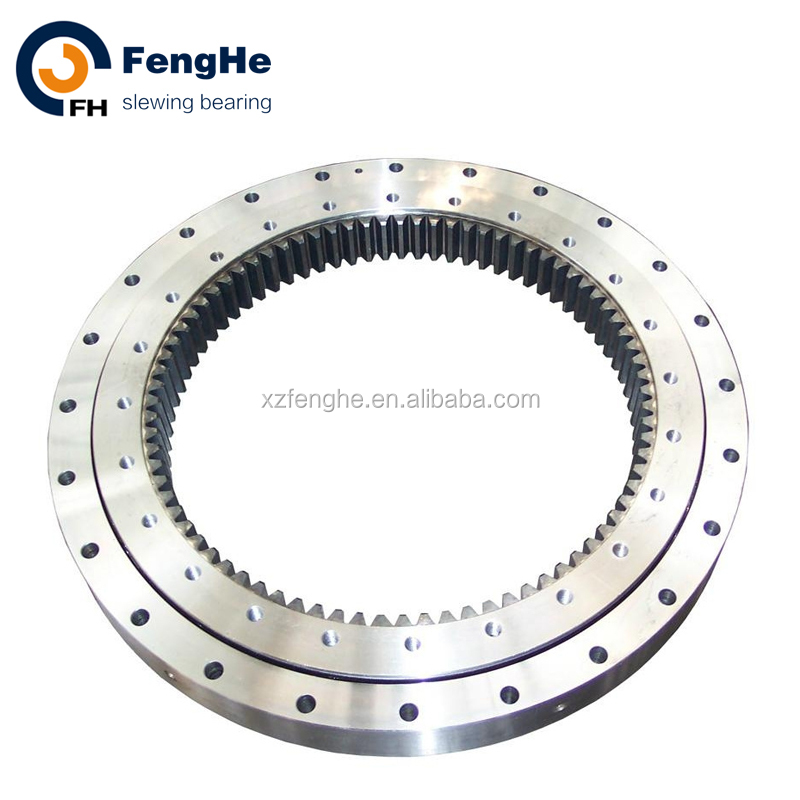 Трехрядный поворотный подшипник для тяжелых машин, таких как колесный экскаватор, корабельный кран и т. Д.