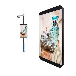 Màn hình LED quảng cáo ngoài trời chống nước P6 P8 P10 gắn cột đèn, bảng quảng cáo kỹ thuật số LED - Product Image 2