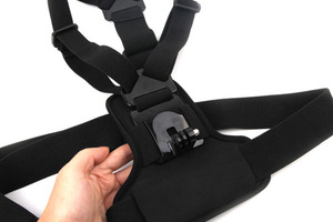 Sangle de fixation réglable pour caméra de poitrine, harnais de corps, support de ceinture pour GoPro Insta360 DJI Osmo <span class=keywords><strong>Action</strong></span>, vidéo, moto, pêche, voyage - Product Image 6