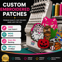 Produit Tendance : Patchs Brodés Personnalisés Thème Sorcière d'Halloween, Thermocollants, Fourniture Directe Usine