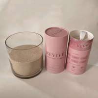Boîte de fourniture noir en gros poudre eco soja naturel non toxique palmier noix de coco emballage parfumé mèche sable cire perle bougie pour vases