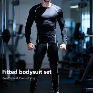 <span class=keywords><strong>Sous</strong></span>-vêtements de hockey longs pour hommes et garçons, couche de base thermique d'hiver, collants de compression pour le ski, le basketball, le football, ensemble de <span class=keywords><strong>sous</strong></span>-vêtements de sport - Product Image 1