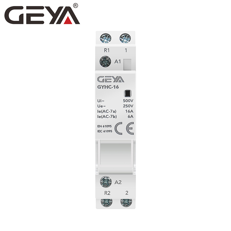 GEYA AC Household Contactor Rail Mounted